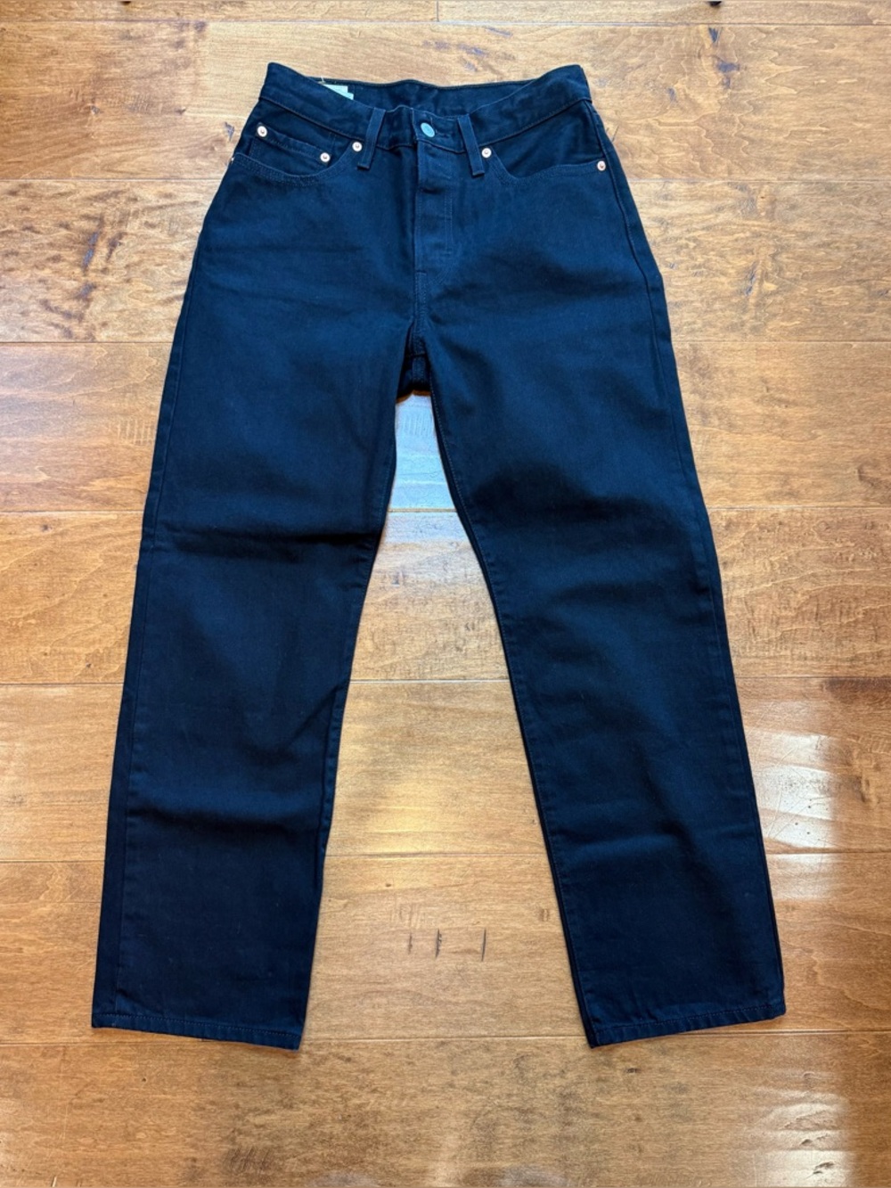 Levi’s 501 ’90s Premium Black Jeans High Rise Button Fly NWOT